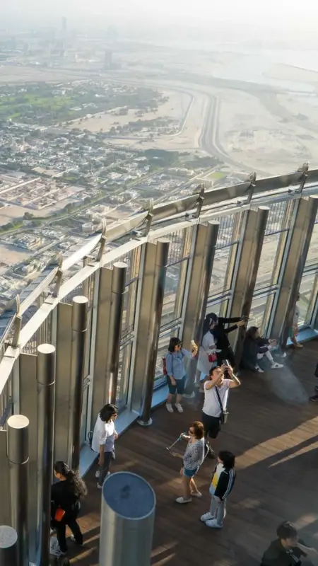 Burj Khalifa At the Top Level 125 + 124