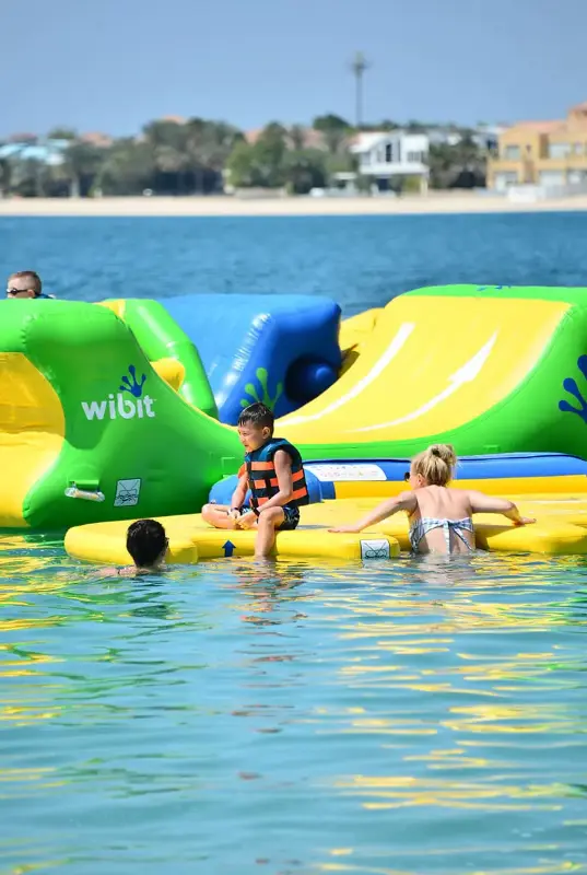 Palm Jumeirah Splish Splash Inflatable Park