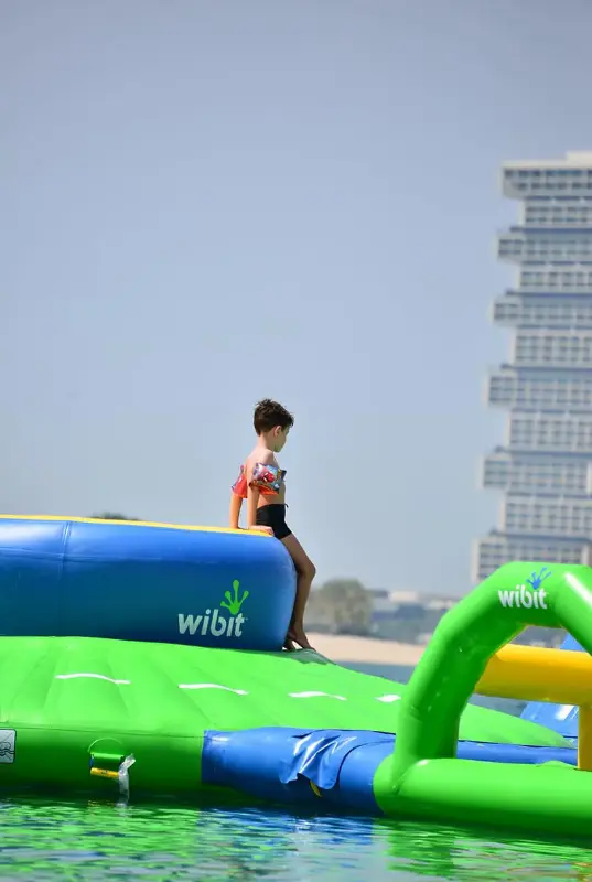 Palm Jumeirah Splish Splash Inflatable Park