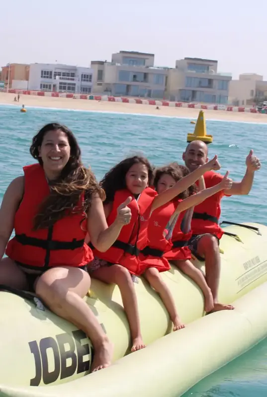 Jumeirah 3 Luxury Banana Ride