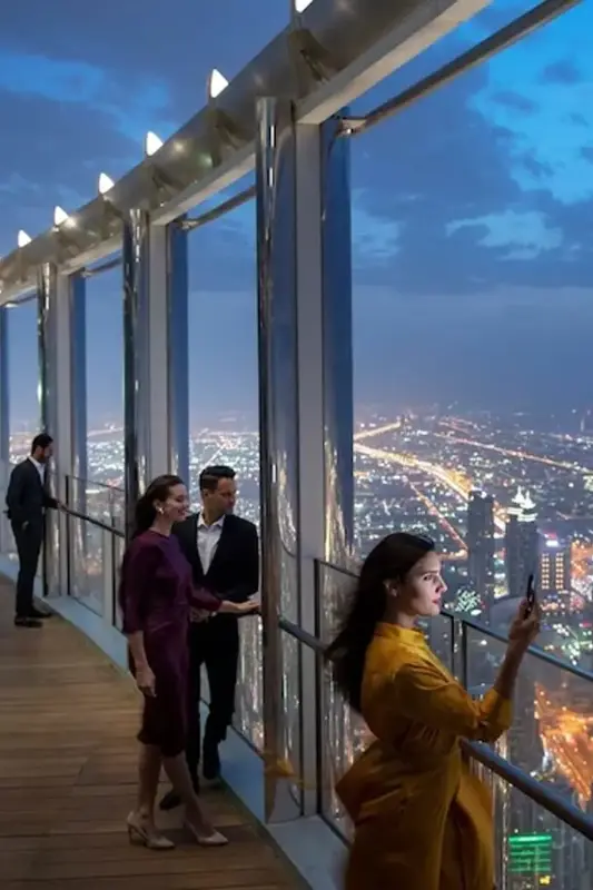 Burj Khalifa Ticket + The Cafe Treat