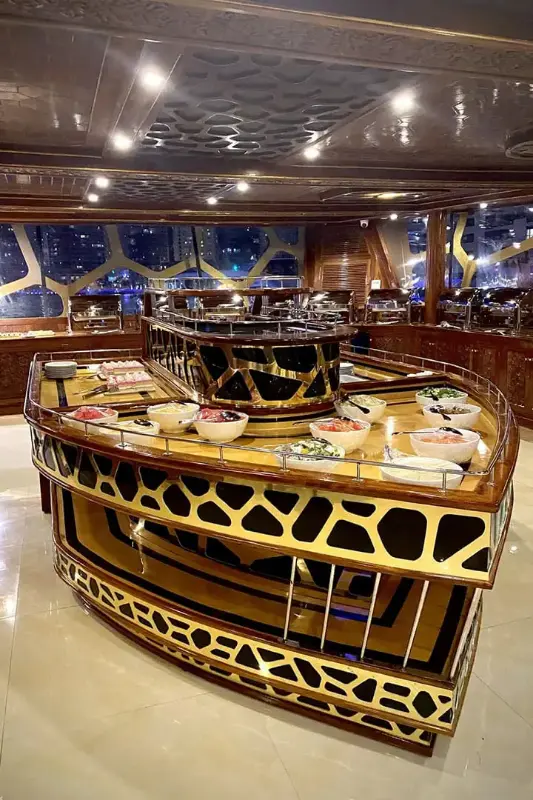 Dubai Marina Dinner Dhow Cruise at Ocean Empress