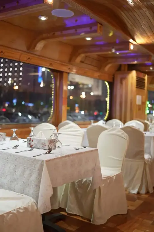 Dubai Creek 2 hour Dinner at Dhow Cruise