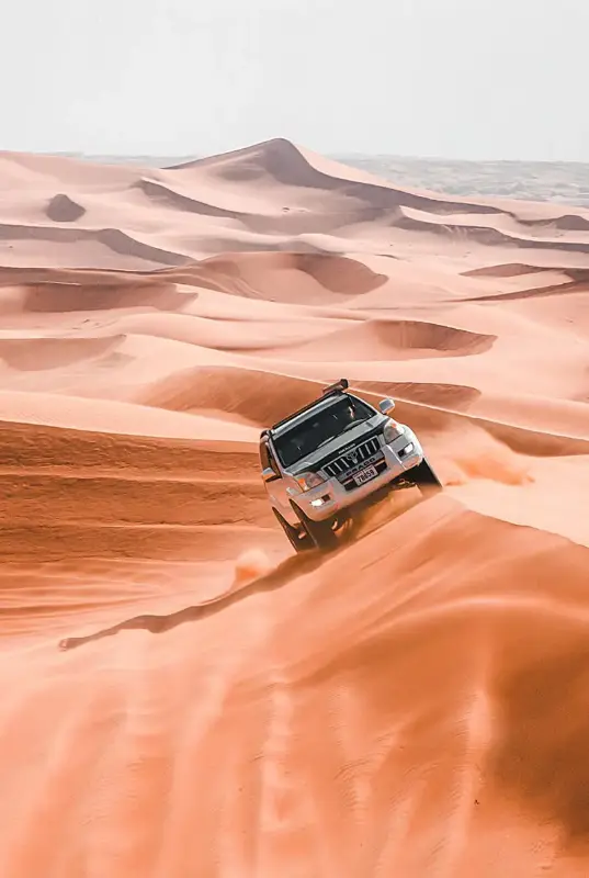 VIP Seating 4x4 Pick-Up and Desert Safari and Drop-Off