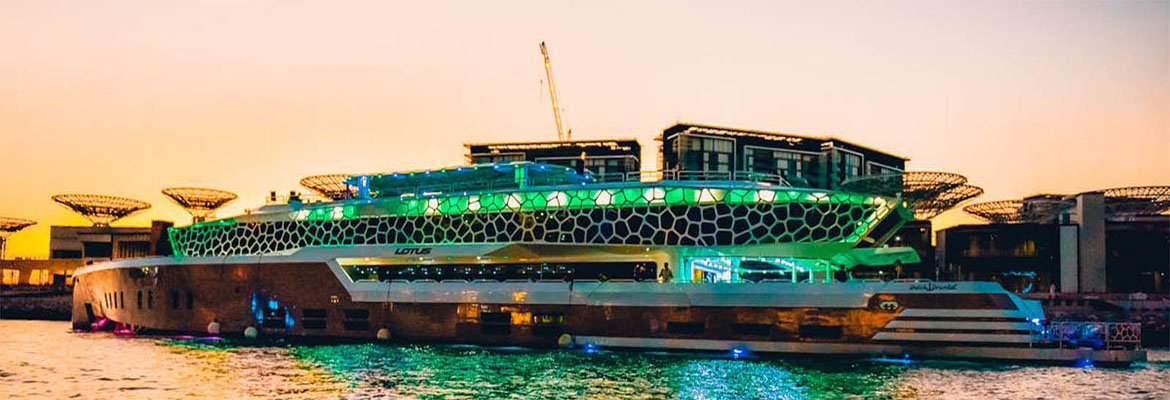 Lotus Mega Yacht Dinner Cruise